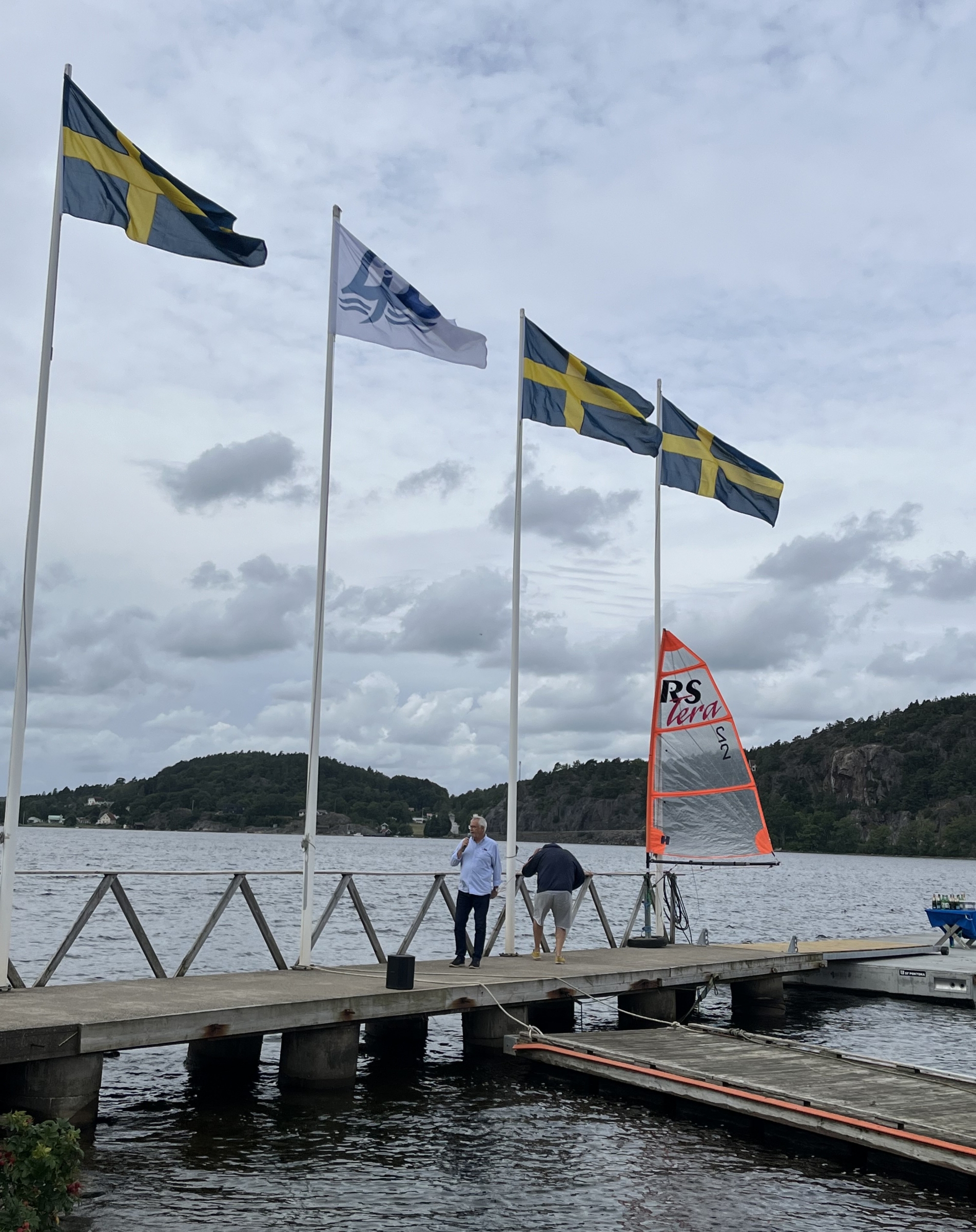 image: Invigning av Ljungskile Marina Arena - Vågbrytaren